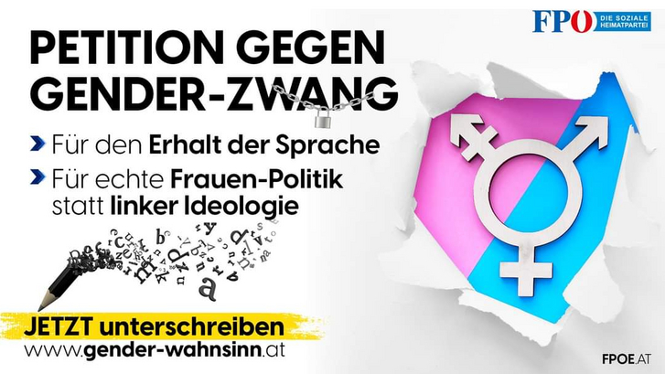 Nein zum Genderwahn